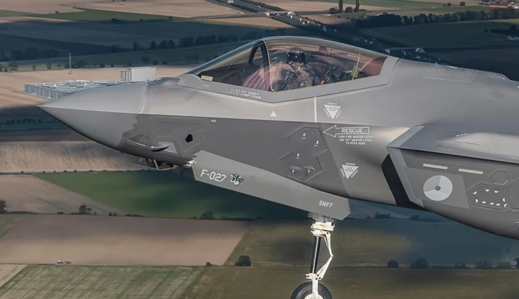 F-35A neerlandés recibe marca de derribo por abatir dron ruso en Polonia