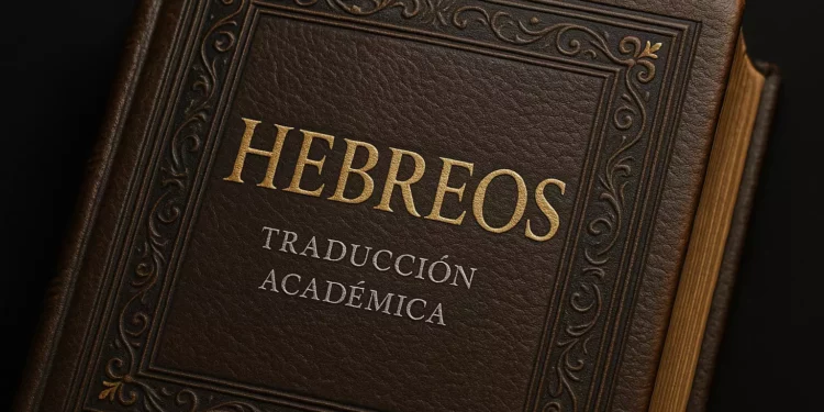 Hebreos: Gratis traducción filológica comentada