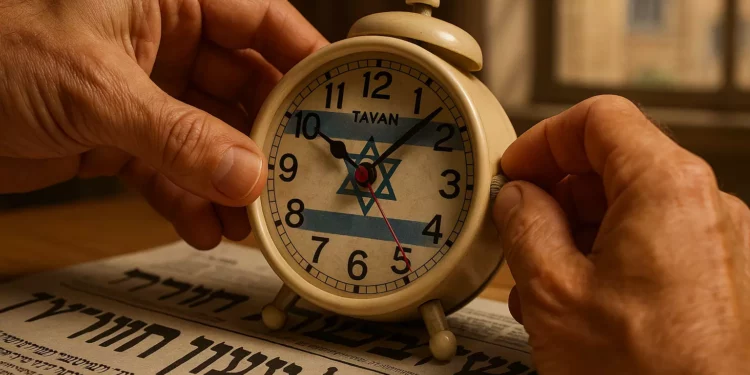 Israel retrasa una hora sus relojes al concluir el horario de verano