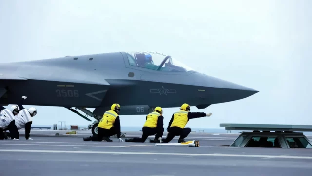 El despliegue del J-35 de China es un mensaje para la Marina de EE. UU.