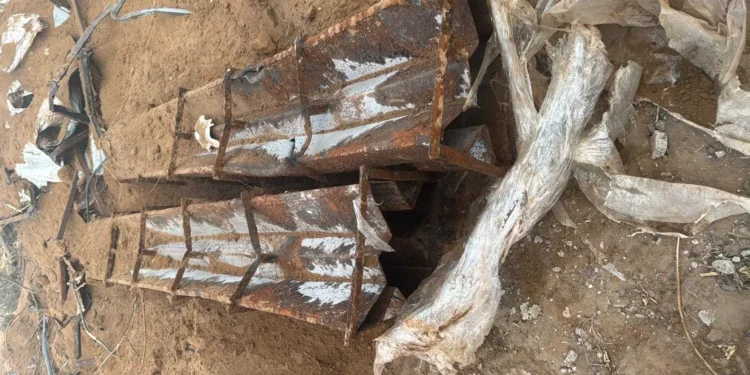 Las FDI dicen que se encontraron cohetes de largo alcance listos para lanzar en Gaza