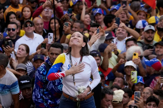 Premio Nobel de la Paz otorgado a la activista venezolana María Corina Machado