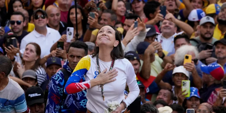 Premio Nobel de la Paz otorgado a la activista venezolana María Corina Machado