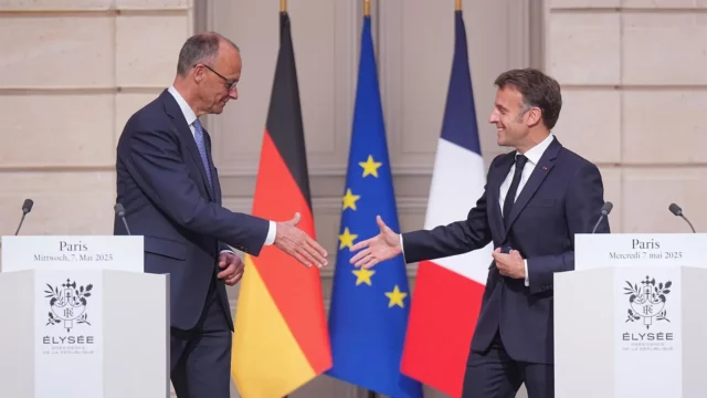 Macron y Merz: La liberación de rehenes y el fin de la guerra de Gaza están al alcance