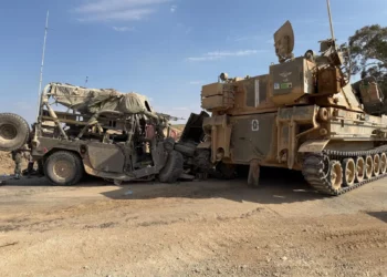 Cuatro soldados FDI heridos en accidente de vehículo militar en Gaza