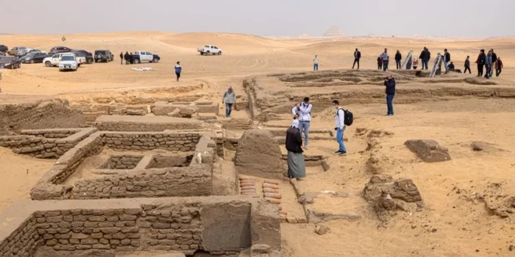 Desaparece pintura faraónica de piedra caliza en necrópolis de Saqqara Egipto