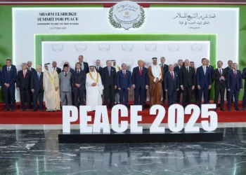 Trump se reúne con 35 líderes en Sharm el-Sheikh para conferencia sobre Gaza