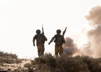 Un tanque de las FDI operando en Gaza en una foto sin fecha publicada el 24 de octubre de 2025. (Fuerzas de Defensa de Israel)