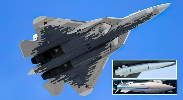 Misiles hipersónicos del Su-57 amenazan operaciones del F-35