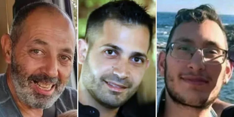 Hamás devuelve cuerpos de tres rehenes asesinados a Israel