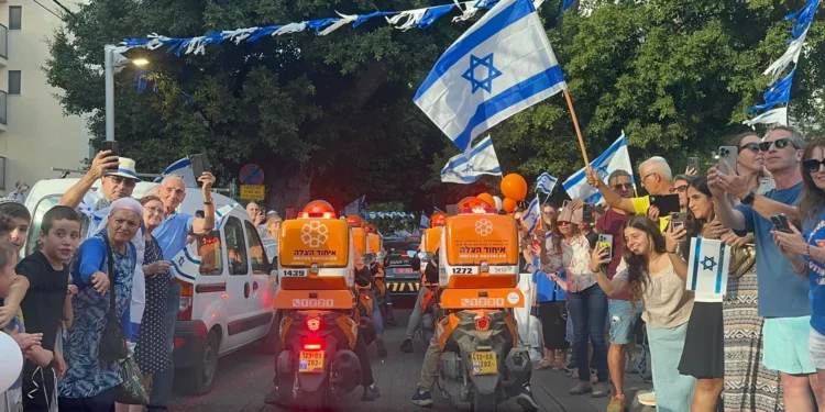 Voluntarios de United Hatzalah escoltaron a Evyatar David a casa a pedido de su padre