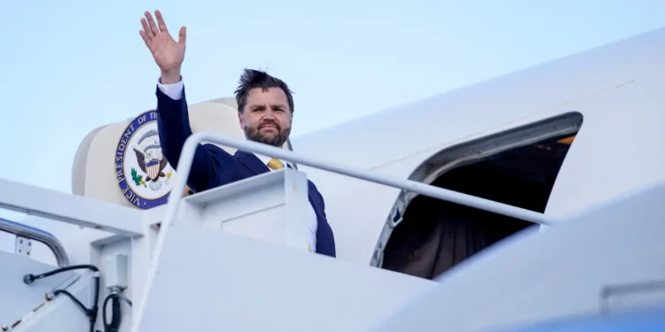 El vicepresidente de Estados Unidos, JD Vance, llegó a Israel