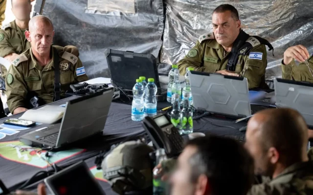 El jefe de las FDI ordena al ejército iniciar nuevos entrenamientos