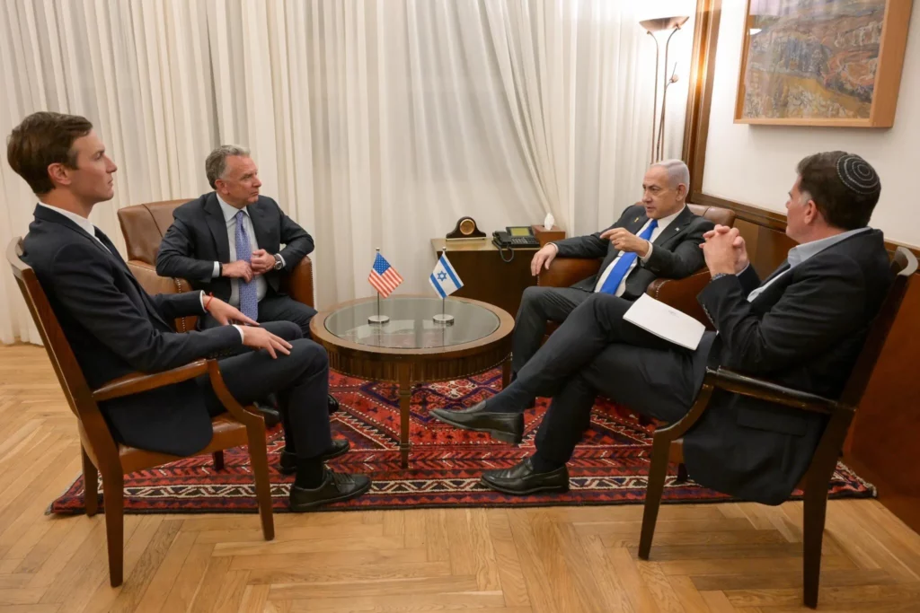 Witkoff y Kushner se unen a la reunión del gabinete israelí