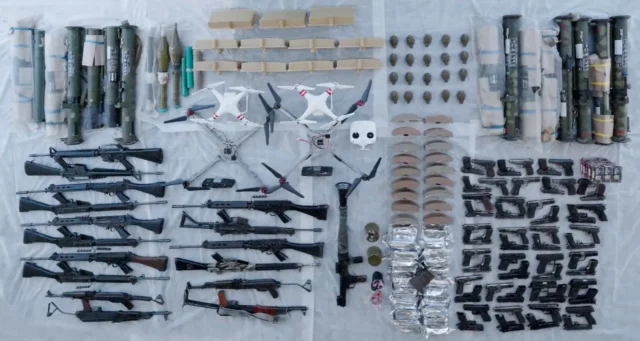 Shin Bet frustra contrabando de armas iraníes destinadas a ataques en Israel