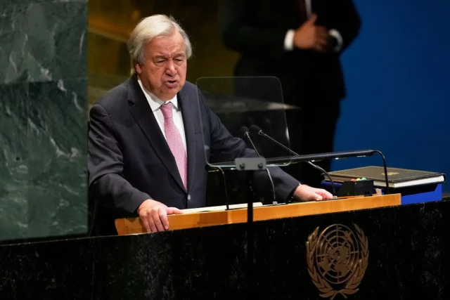 Guterres: “El fin de la ocupación allana el camino al Estado palestino”