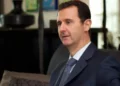 El entonces presidente sirio Bashar al-Assad concede una entrevista a la revista Foreign Affairs en Damasco, el 26 de enero de 2015. (AFP
