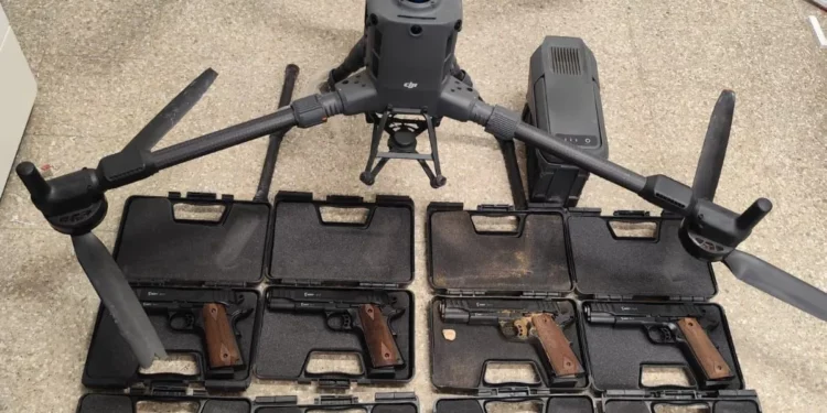 FDI frustran envío de armas desde Egipto con dron nocturno