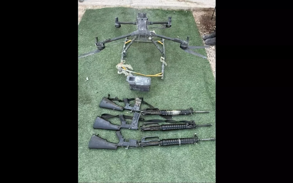 Las FDI frustran nuevo intento de contrabando de armas desde Egipto con drones