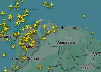 Espacio aéreo venezolano