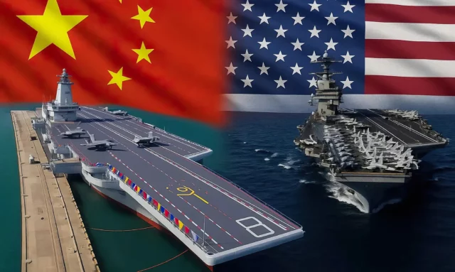 China incorpora el Fujian y desafía a la clase de portaaviones Gerald R. Ford