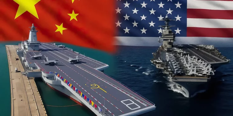 China incorpora el Fujian y desafía a la clase de portaaviones Gerald R. Ford