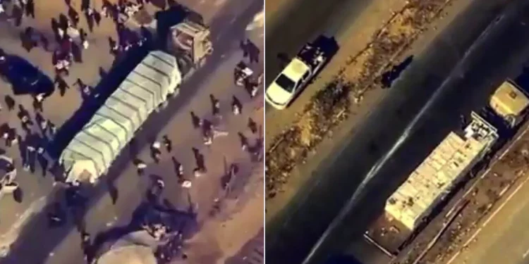 Hamás está robando la ayuda que entra a Gaza