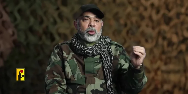 El jefe militar de Hezbolá, Haytham Ali Tabatabai, en imágenes sin fecha emitidas por el grupo terrorista tras su muerte el 23 de noviembre de 2025. (Oficina de Medios de Hezbolá)