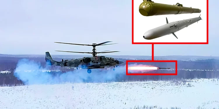 Rusia refuerza los Ka-52 con integración actualizada del misil Vikhr-1