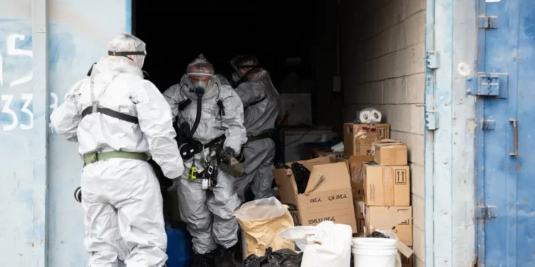 Millones de dólares incautados: Uno de los laboratorios de drogas más grandes vistos en Israel