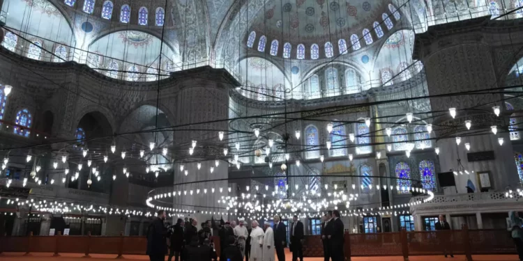 Mezquita Azul Papa Francisco