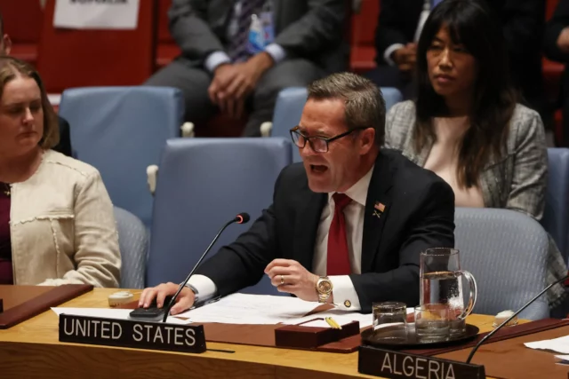 EE. UU. en la ONU adopta un enfoque de todo o nada en su plan para Gaza