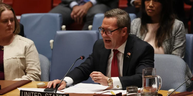 EE. UU. busca reunir apoyo para resolución sobre fuerza de seguridad en Gaza