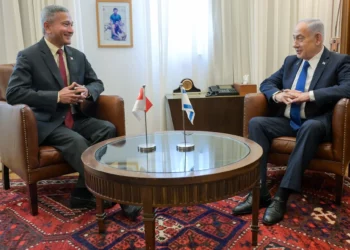 Netanyahu se reúne con el ministro de Relaciones Exteriores de Singapur en Jerusalén