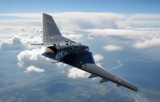 Okhotnik-B: La respuesta directa de Rusia al programa NGAD