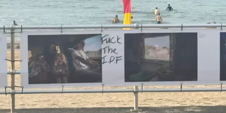 Policía investiga grafitis antiisraelíes en playa de North Bondi
