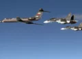 El único Tu-134A-4 ruso “Perla Negra” interceptado sobre el Báltico