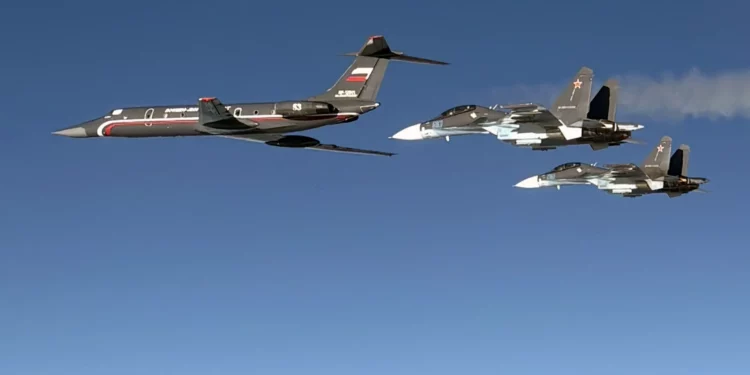 El único Tu-134A-4 ruso “Perla Negra” interceptado sobre el Báltico