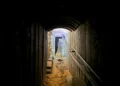 Túnel de Gaza donde estuvo el cuerpo de Hadar Goldin: tiene 7 km de longitud y 80 habitaciones