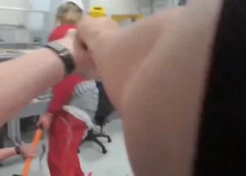 Un miembro de Palestine Action fracturó la columna vertebral de un policía británico con un mazo