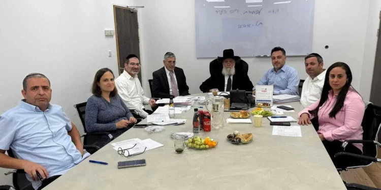 El comité encargado de nombrar al nuevo rabino jefe de Tel Aviv se reunirá en el Ministerio de Servicios Religiosos el 3 de noviembre de 2025. (Ministerio de Servicios Religiosos)