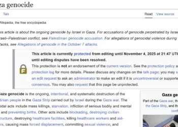 El cofundador de Wikipedia bloquea las ediciones en la página “Genocidio de Gaza”