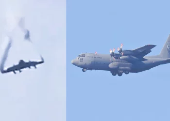 C-130 turco se parte en el aire y cae en Georgia: 20 muertos