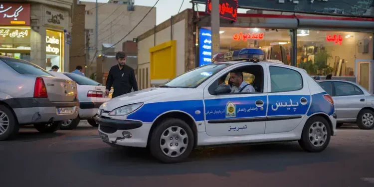 Policía en Irán, archivo