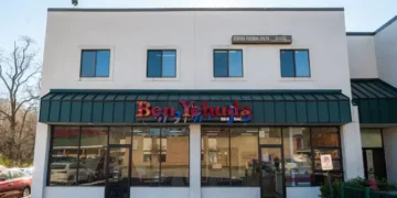 Pizzería Ben Yehuda en Silver Spring, Maryland.