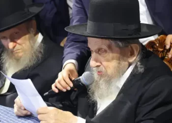 El rabino Dov Lando en el evento