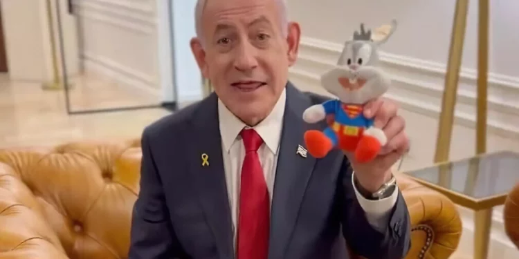 Netanyahu llama “juicio de Bugs Bunny” a su proceso judicial