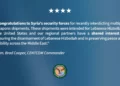 CENTCOM felicita a Siria por bloquear el contrabando de armas a Hezbolá