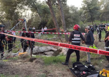 Cuerpo de hombre encontrado en el fondo de un pozo en el centro de Israel