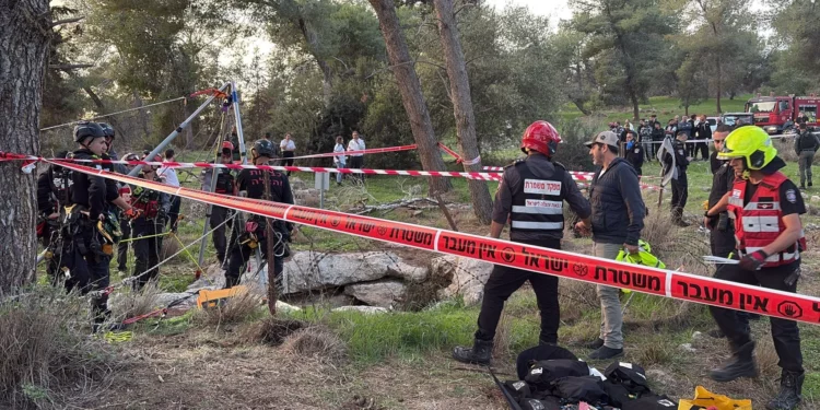 Cuerpo de hombre encontrado en el fondo de un pozo en el centro de Israel